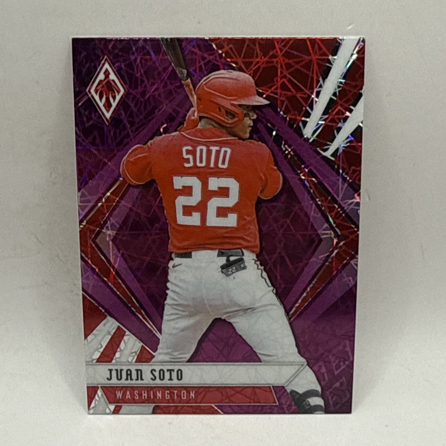 2021 Chronicles Phoenix Purple Velocity #25 Juan Soto Washington Nationals