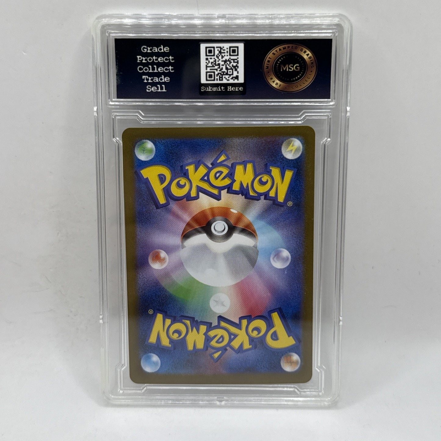Vaporeon Ex - 031/187 - #031 - RR - sv8a - Terastal Festival - Pokémon Graded 9