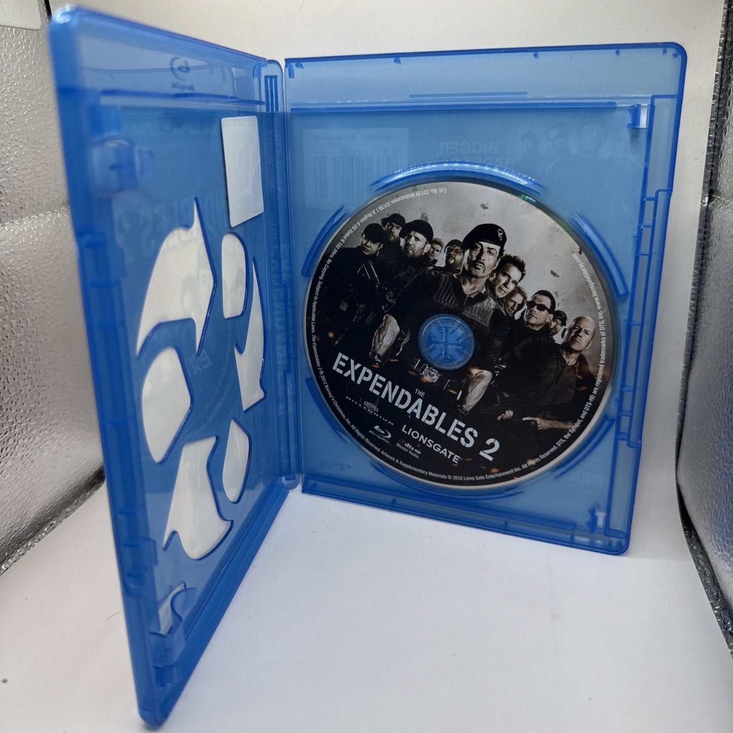 The Expendables 2 (Blu-ray, 2012) Stallone - Statham - Van Damme - Willis