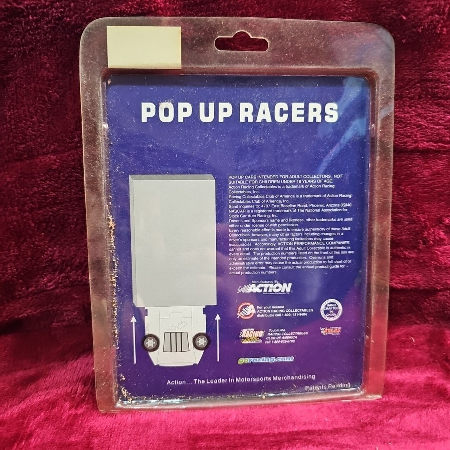 Action Racing Dale Earnhardt #3 Goodwrench Plus Pop Up Racers 1999