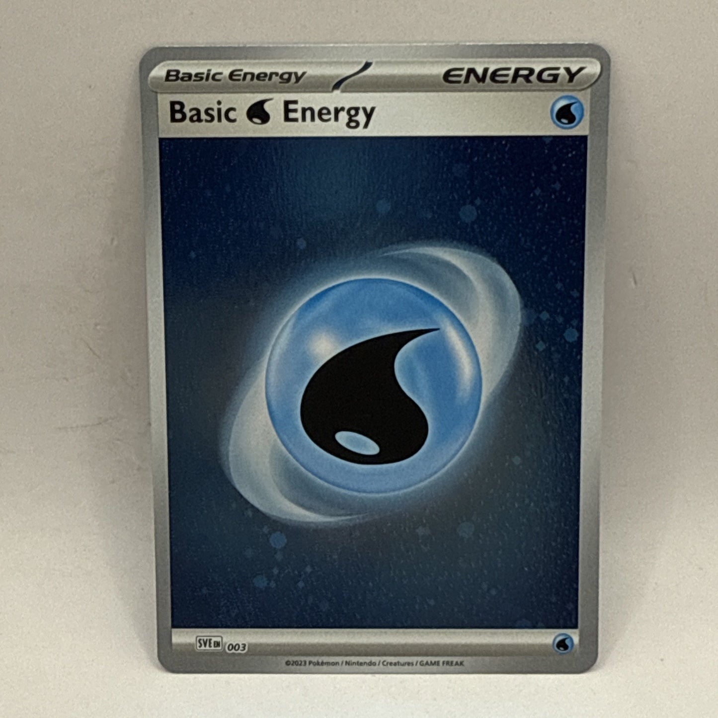 Basic Water Energy (Cosmos Holo) 003 Sv01: Scarlet & Violet Base Set Holo NM Tcg