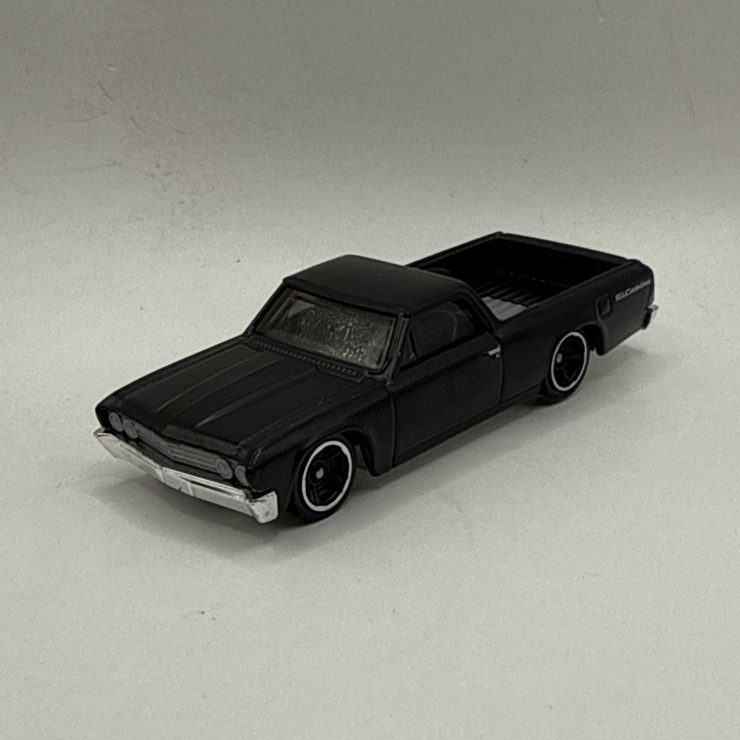 2022 Hot Wheels 1967 Chevrolet El Camino Matte Black 1:64 Die-cast Toy Car