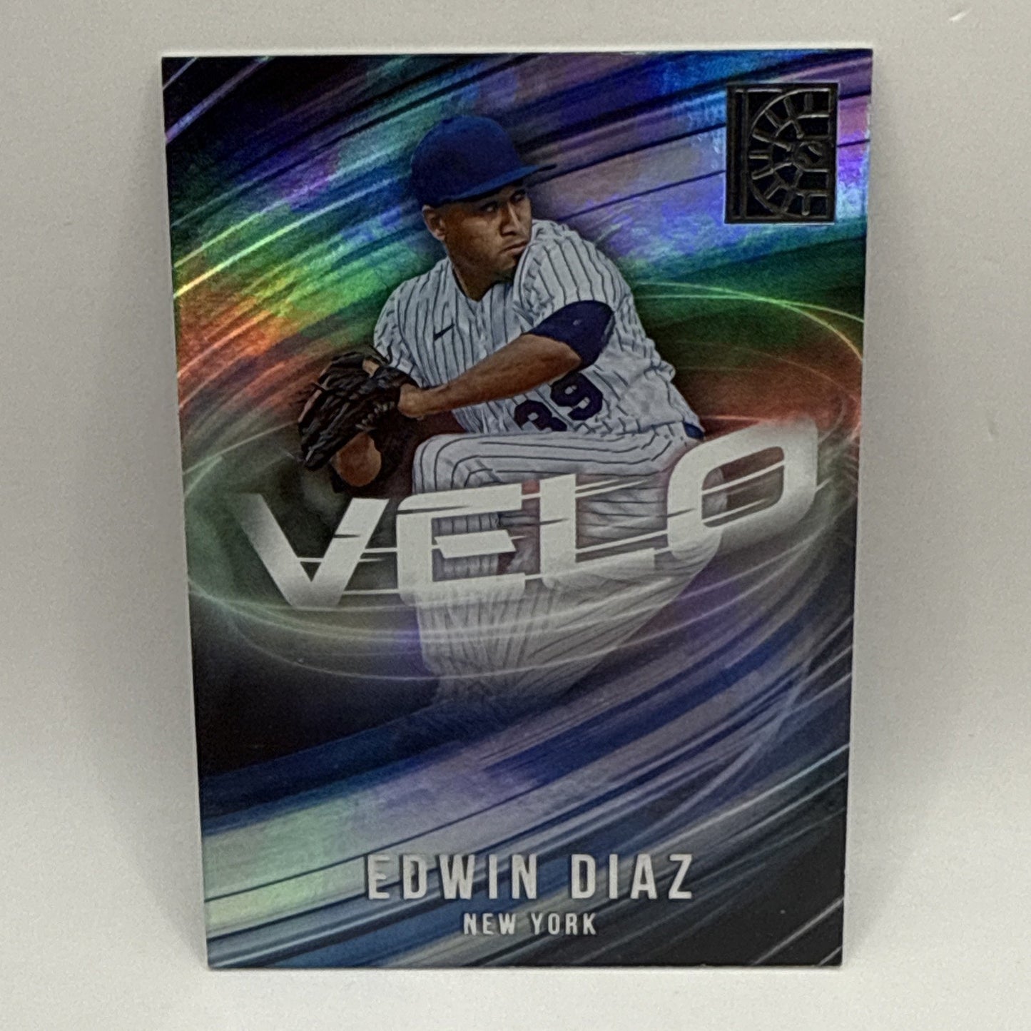 2022 Capstone Edwin Diaz VELO #V-19 - New York Mets MLB Baseball Card
