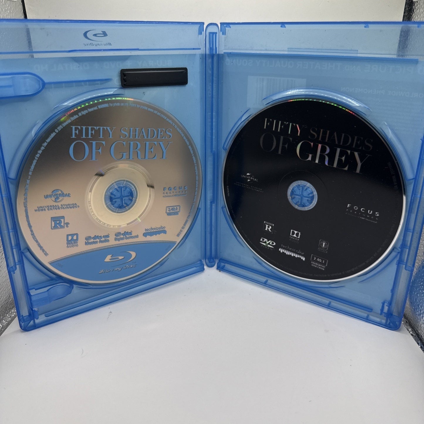 Fifty Shades of Grey Unrated (Blu-ray/DVD, 2015) - Dakota Johnson, Jamie Dorman