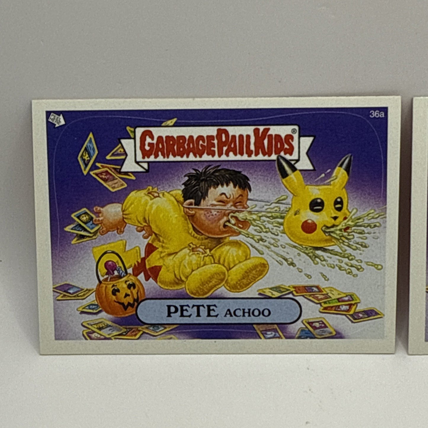 2004 Garbage Pail Kids All-New Series 2 Pete Achoo Dorky Don 36a 36b GPK Pokemon