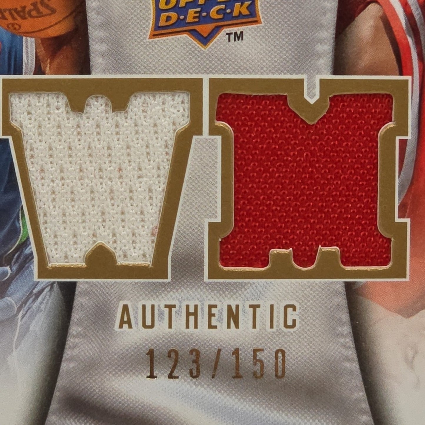 2009 Upper Deck Dual Game Materials Shelden Williams Tracy McGrady Relic /150