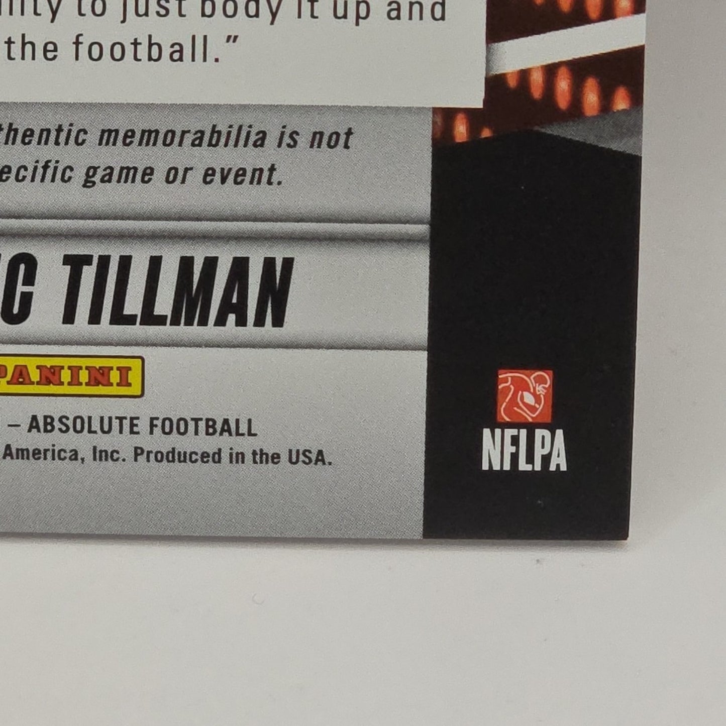2023 Panini Absolute War Room Materials Cedric Tillman #WR-CTI Browns /199