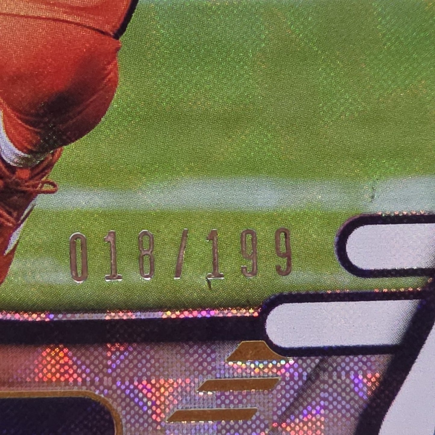 2021 Panini Absolute Orange Mosaic /199 Von Miller #54 NFL Denver Broncos Card