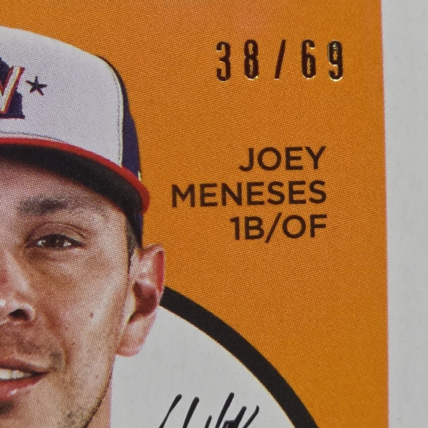 2023 Topps Archives - 1969 Team History Image Variations Joey Meneses /69