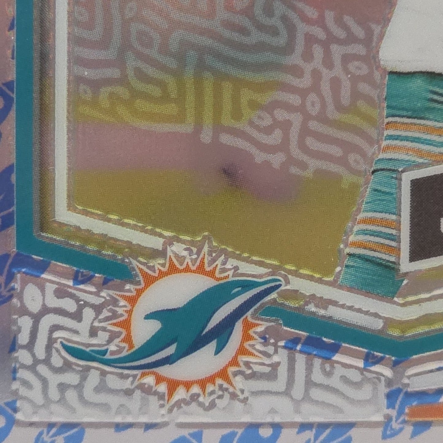 2023 Donruss Optic #116 Jaylen Waddle Rocket Border NFL Miami Dolphins Card