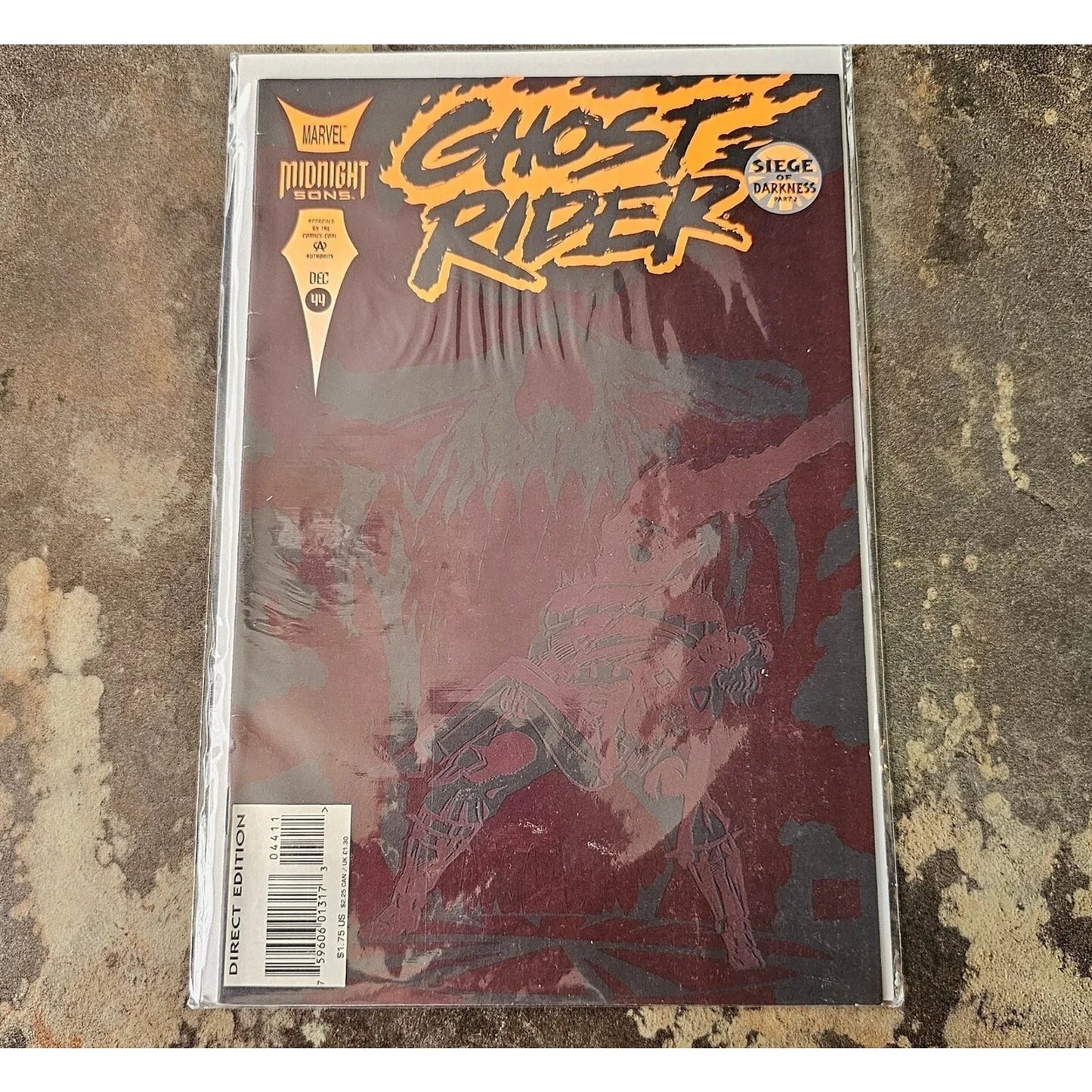 Ghost Rider #44 (Marvel Comics December 1993) Siege Of Darkness Part 2