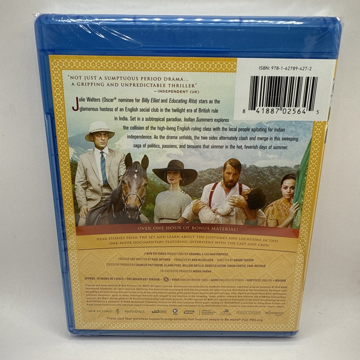 Indian Summers: the Complete First Season (Masterpiece) (Blu-ray, 2015) NEW
