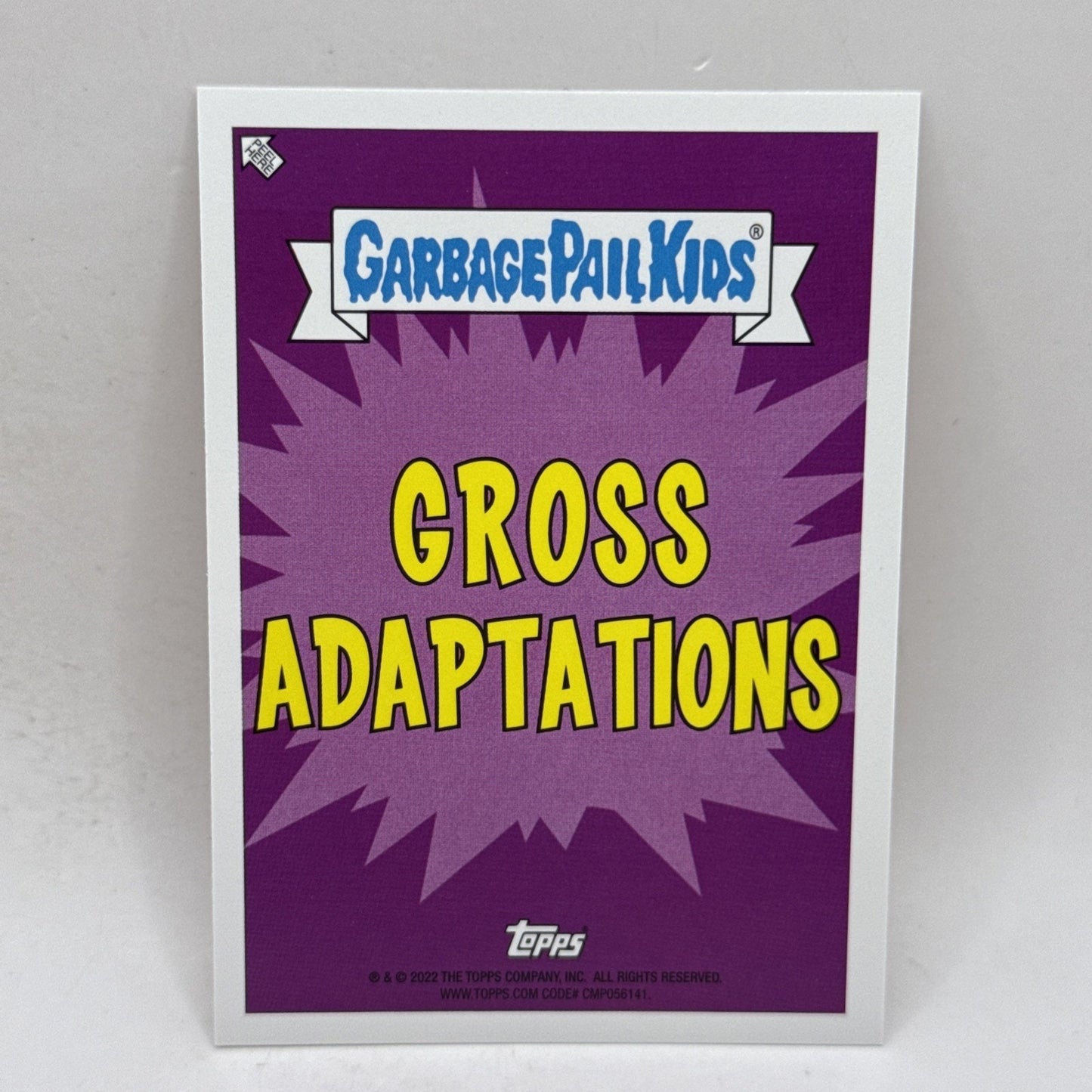 2022 GARBAGE PAIL KIDS GPK BOOK WORMS GROSS ADAPTATIONS SHIA-ZAM! 22a NM