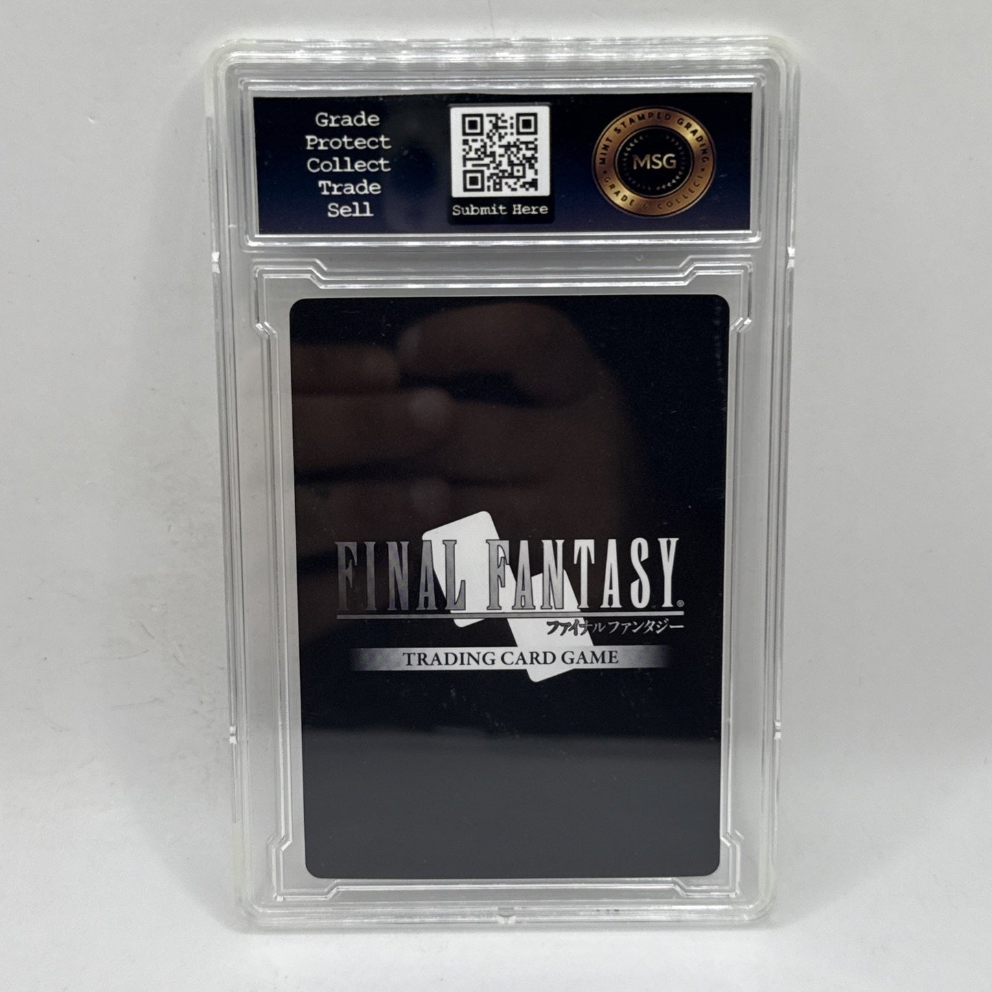 Squall PR-108 Full Art Foil Promo Final Fantasy FFTCG Graded 10 Gem Mint Card
