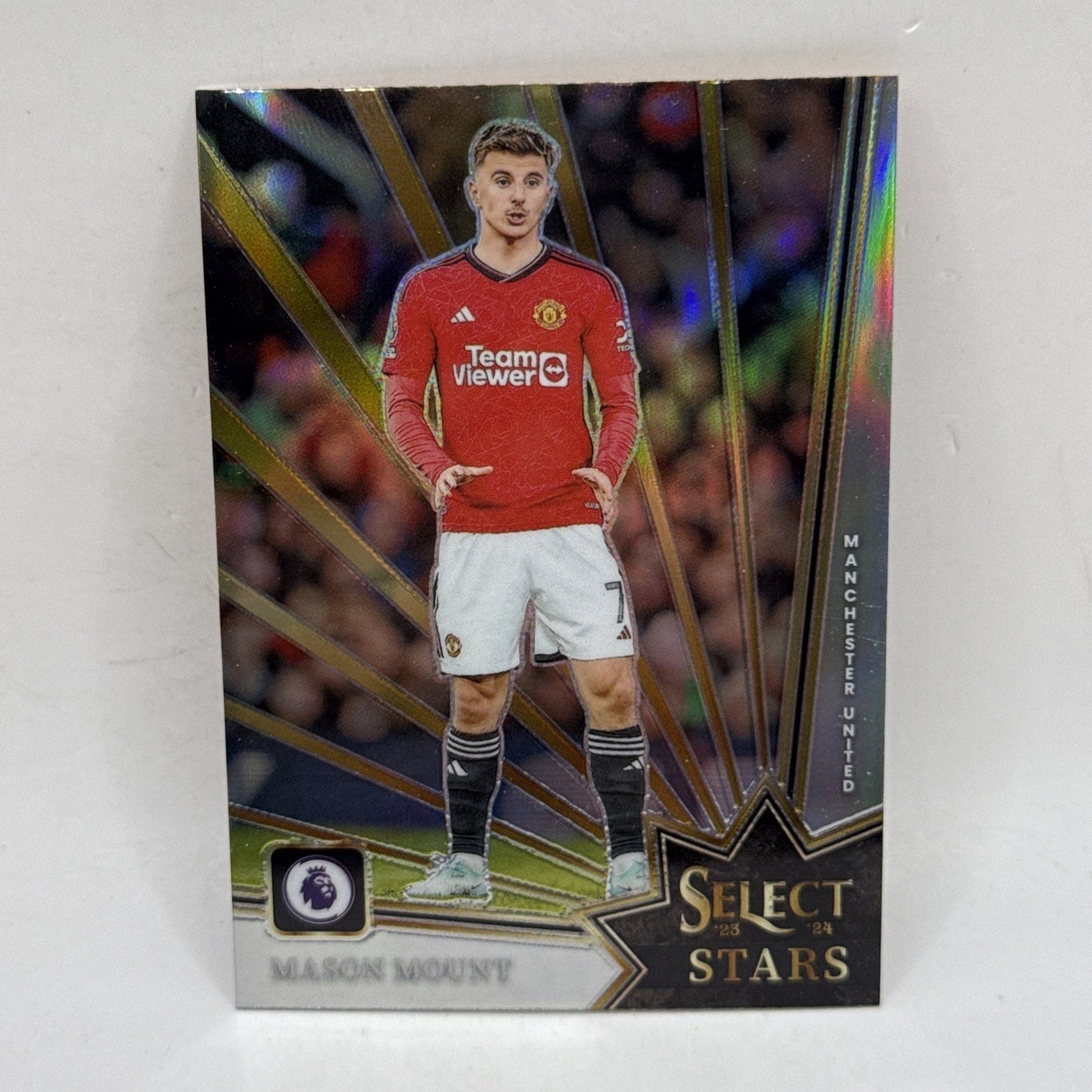 2023-24 Panini Select EPL Mason Mount - Silver Prizm Select Stars