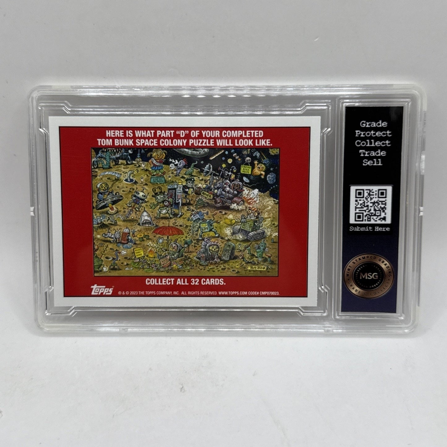 Met Rosie #40b Garbage Pail Kids GPK 2023 Intergoolactic Mayhem Graded 9 Card