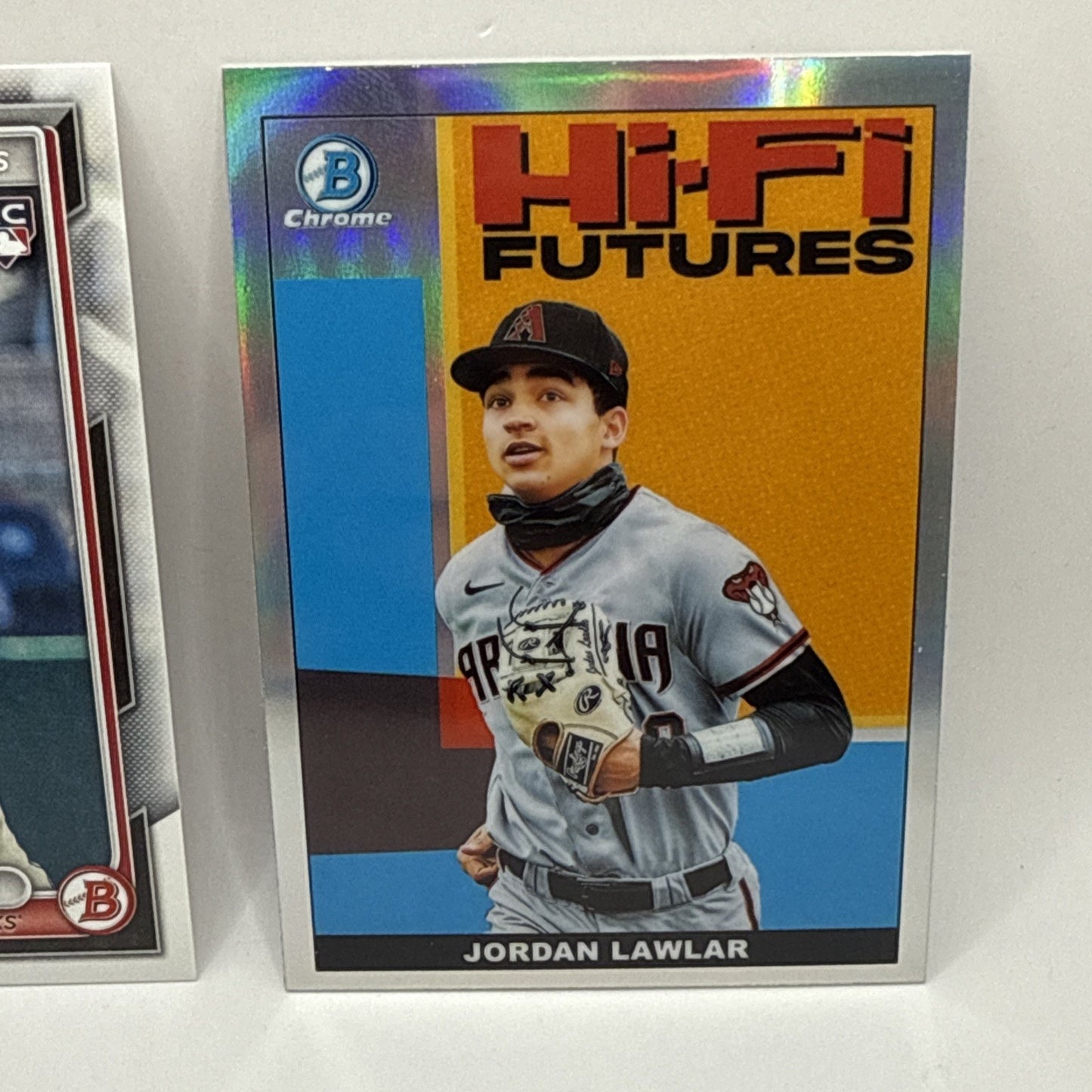 2024 Bowman Jordan Lawler RC Arizona Diamondbacks #96 Rookie And Foil Card