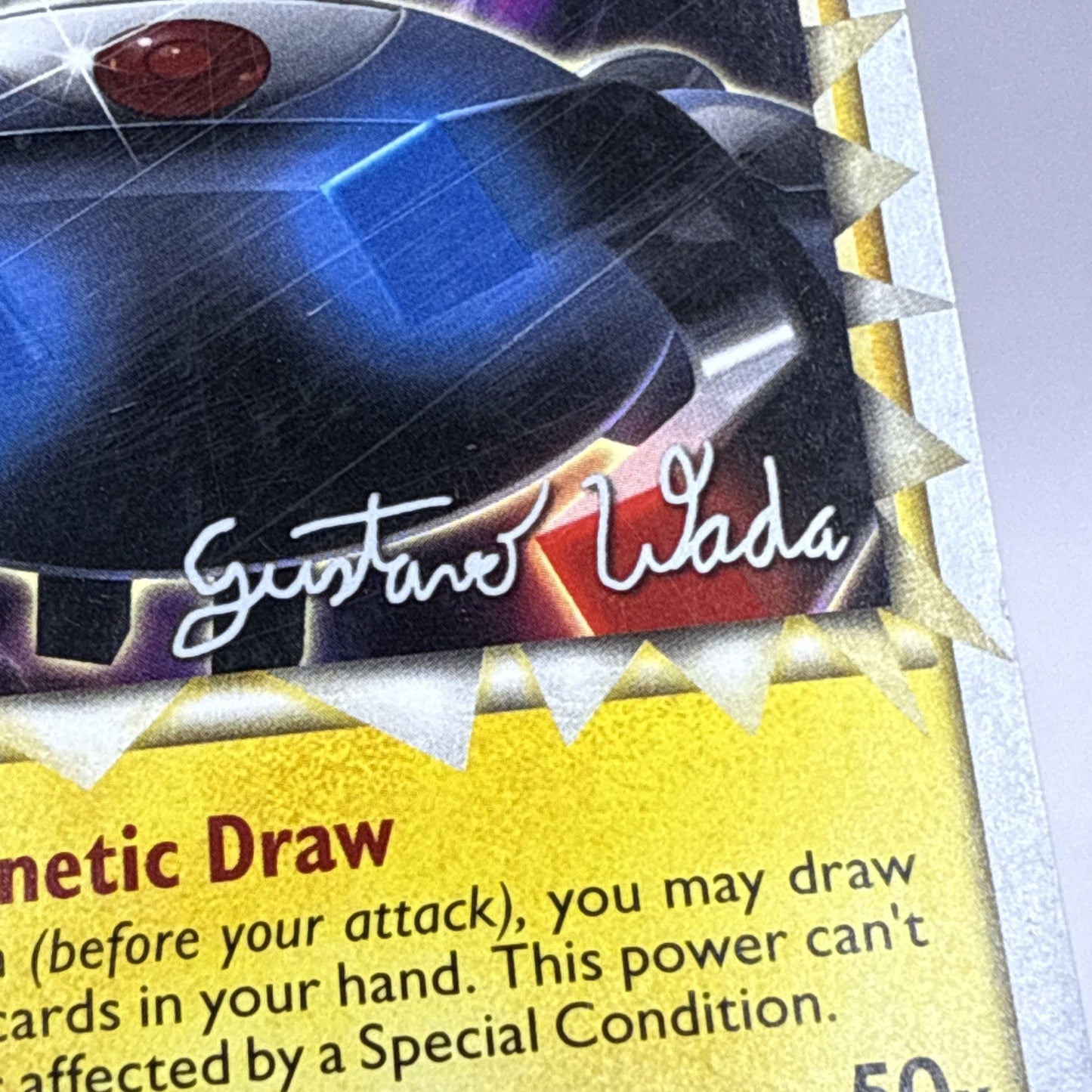 Magnezone - 2011 (Gustavo Wada) 96/102 World Championship Decks Auto HP Card