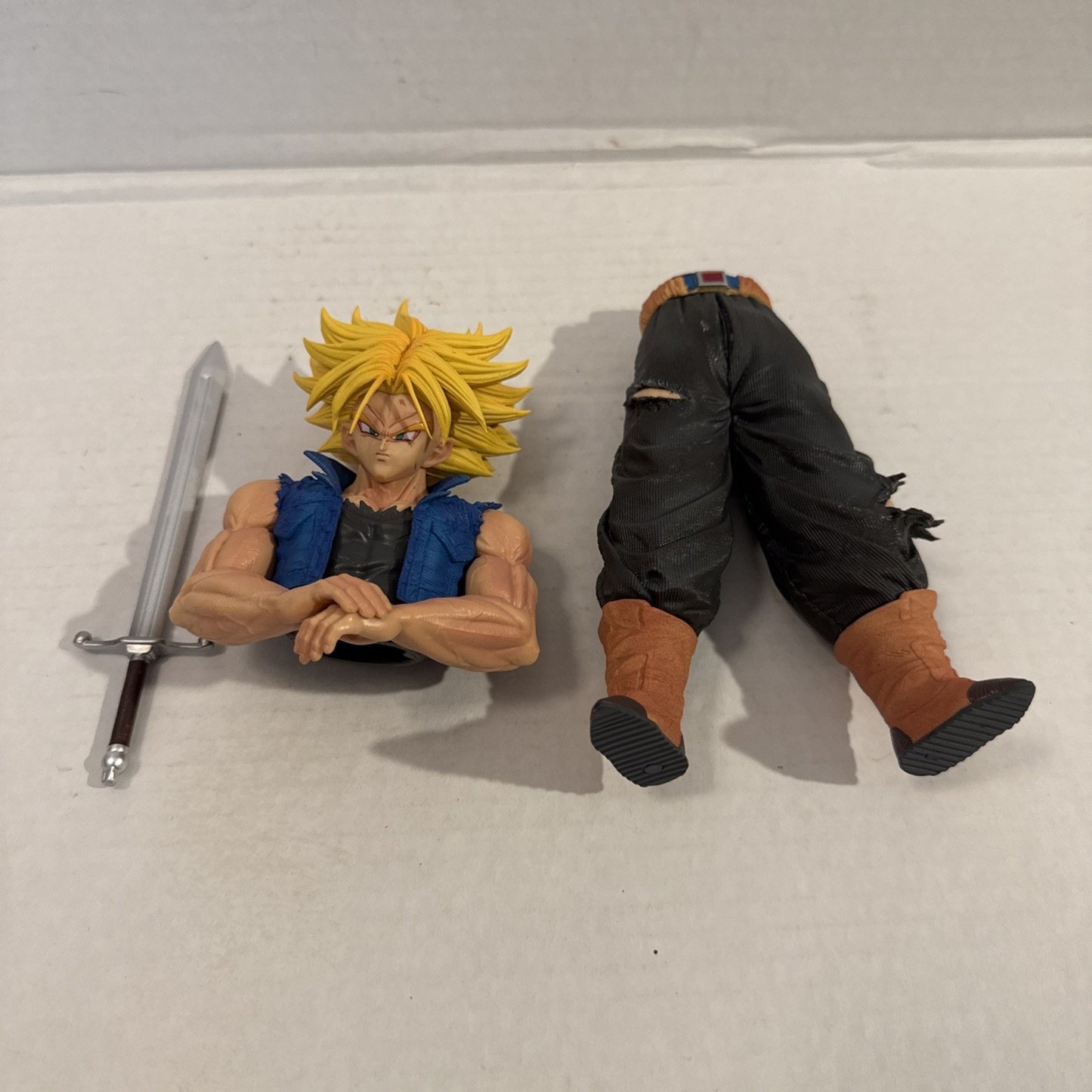 Dragon Ball Z Future Trunks Figure GK Model 9.8 inch Anime Statue PVC Toy