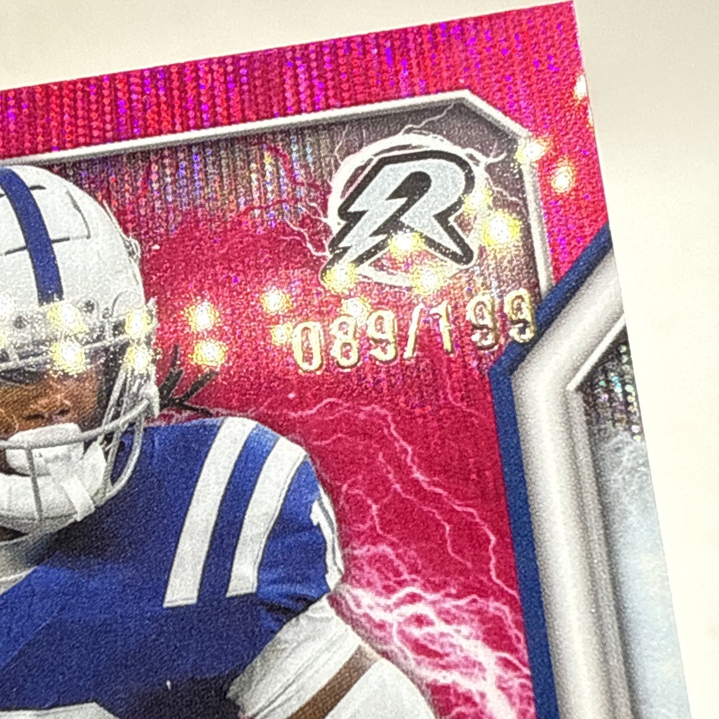 2024 Topps Resurgence Adonai Mitchell Pink Surge #/199 Colts Rookie RC