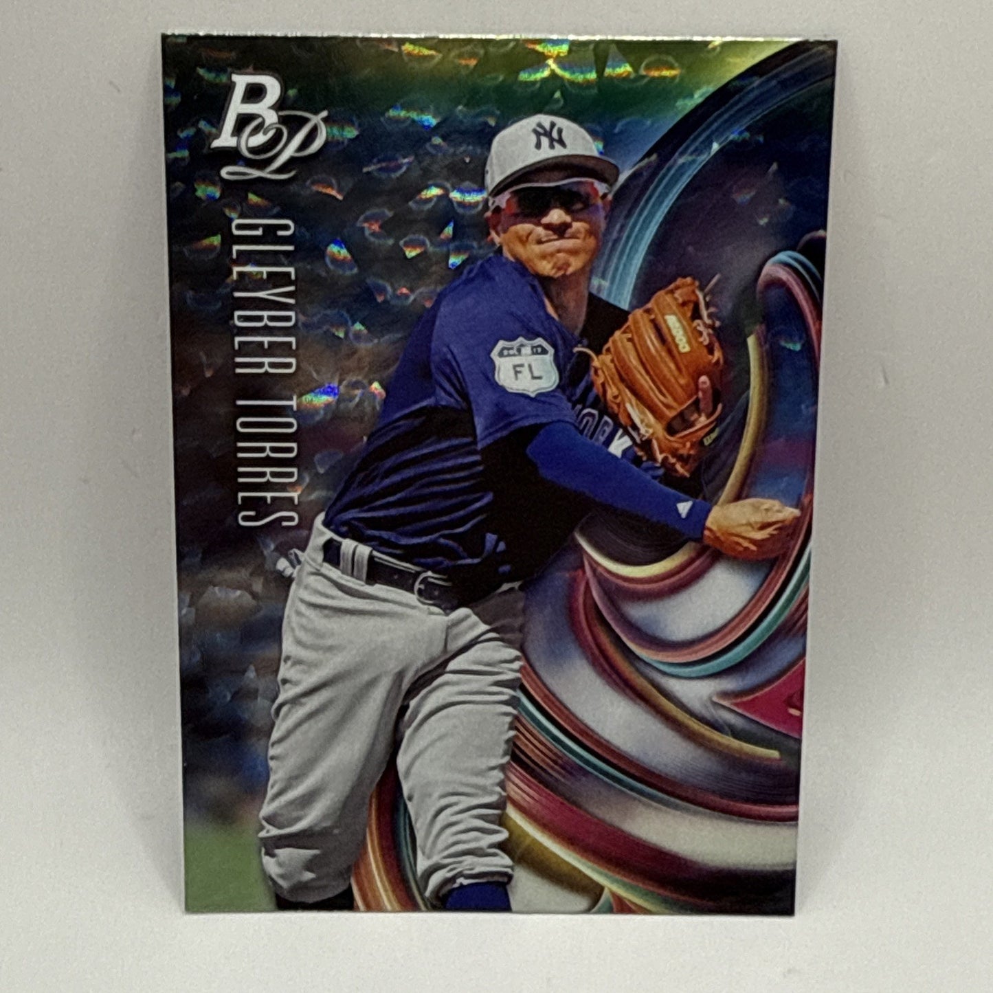 Gleyber Torres 2018 Bowman Platinum Top Prospects #TOP-3 Ice Parallel