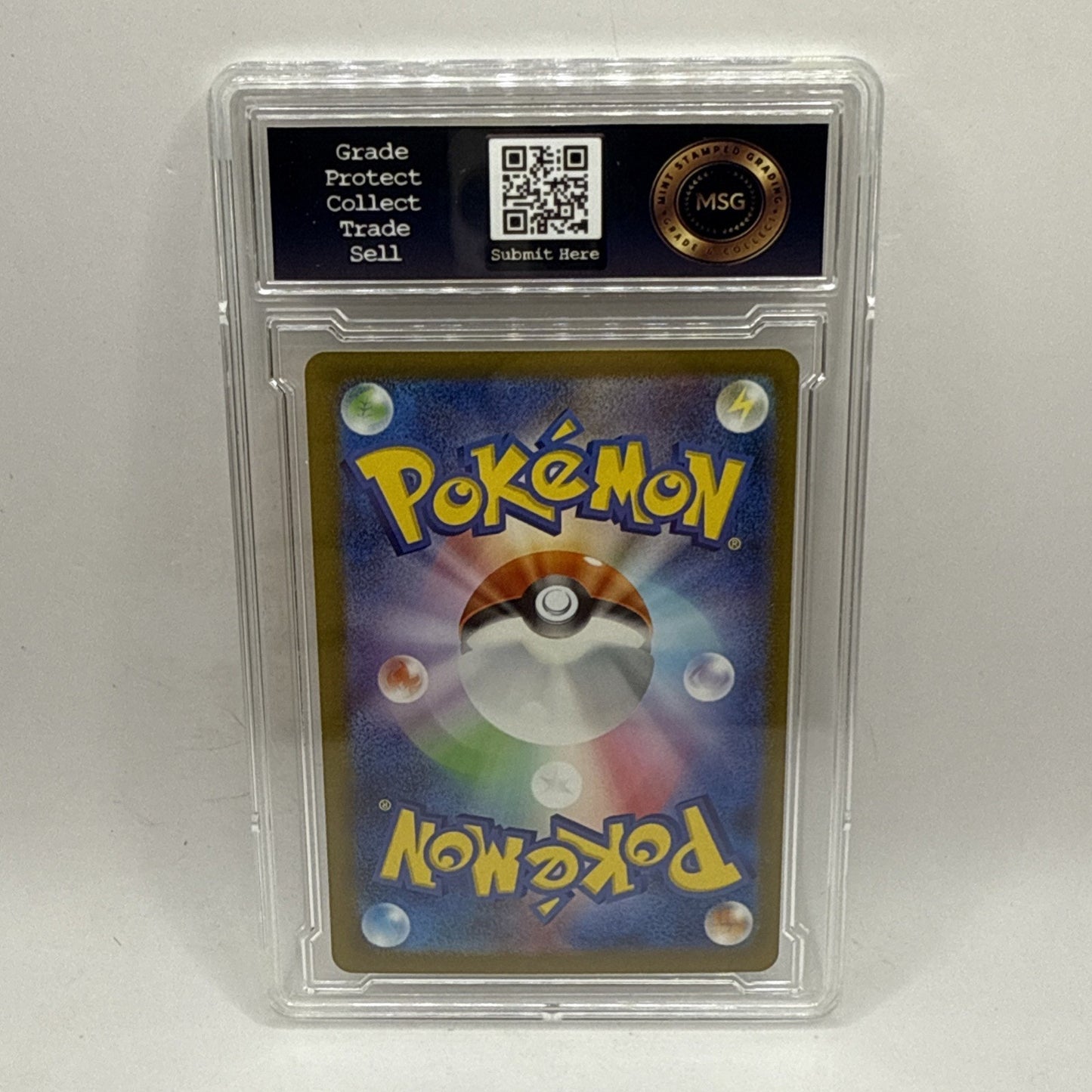 2023 NINETALES AR 110/108 BLACK FLAME ART RARE SV3 JAPANESE POKEMON GRADED 9