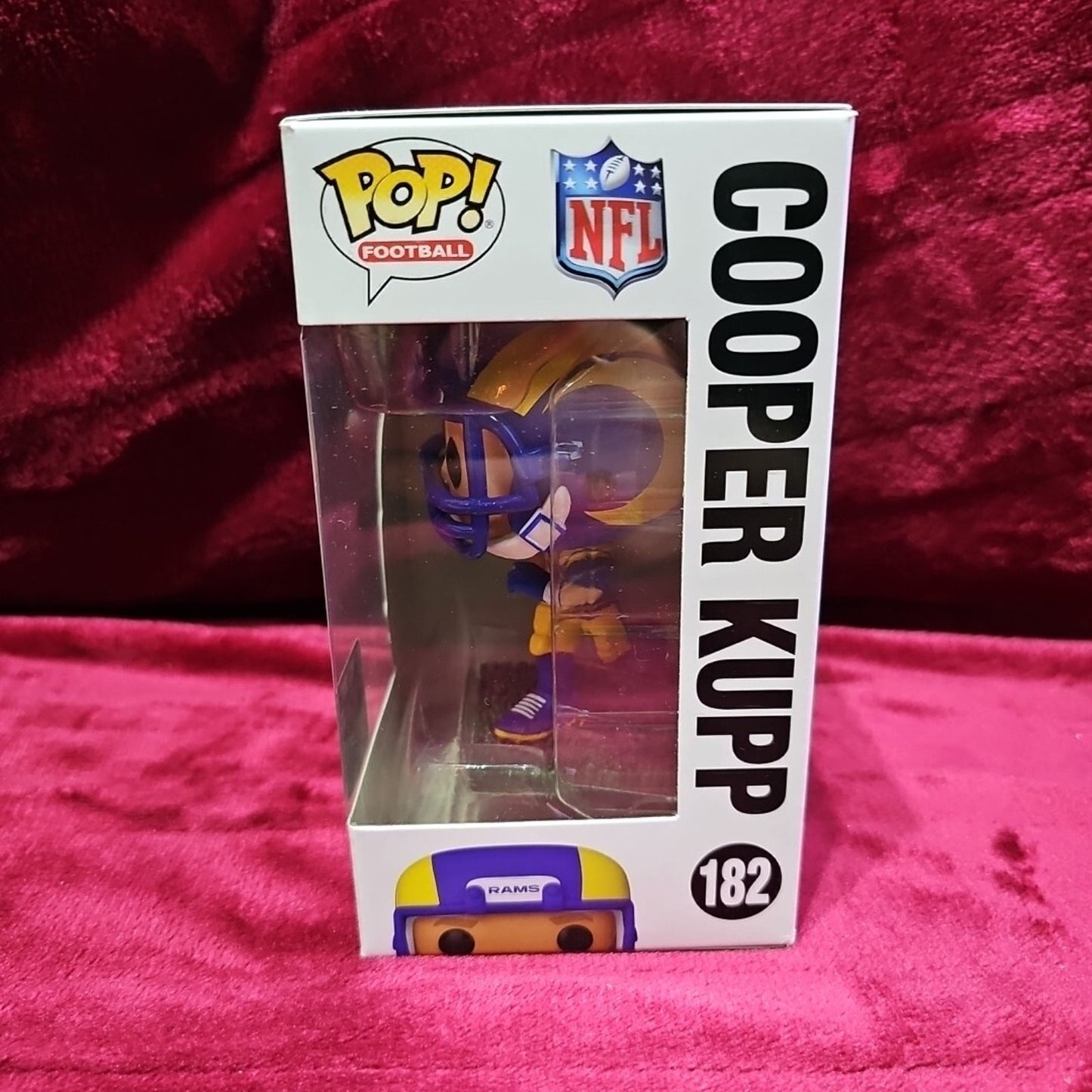 Funko Pop! NFL Los Angeles Rams Cooper Kupp Pop! Vinyl Figure #182