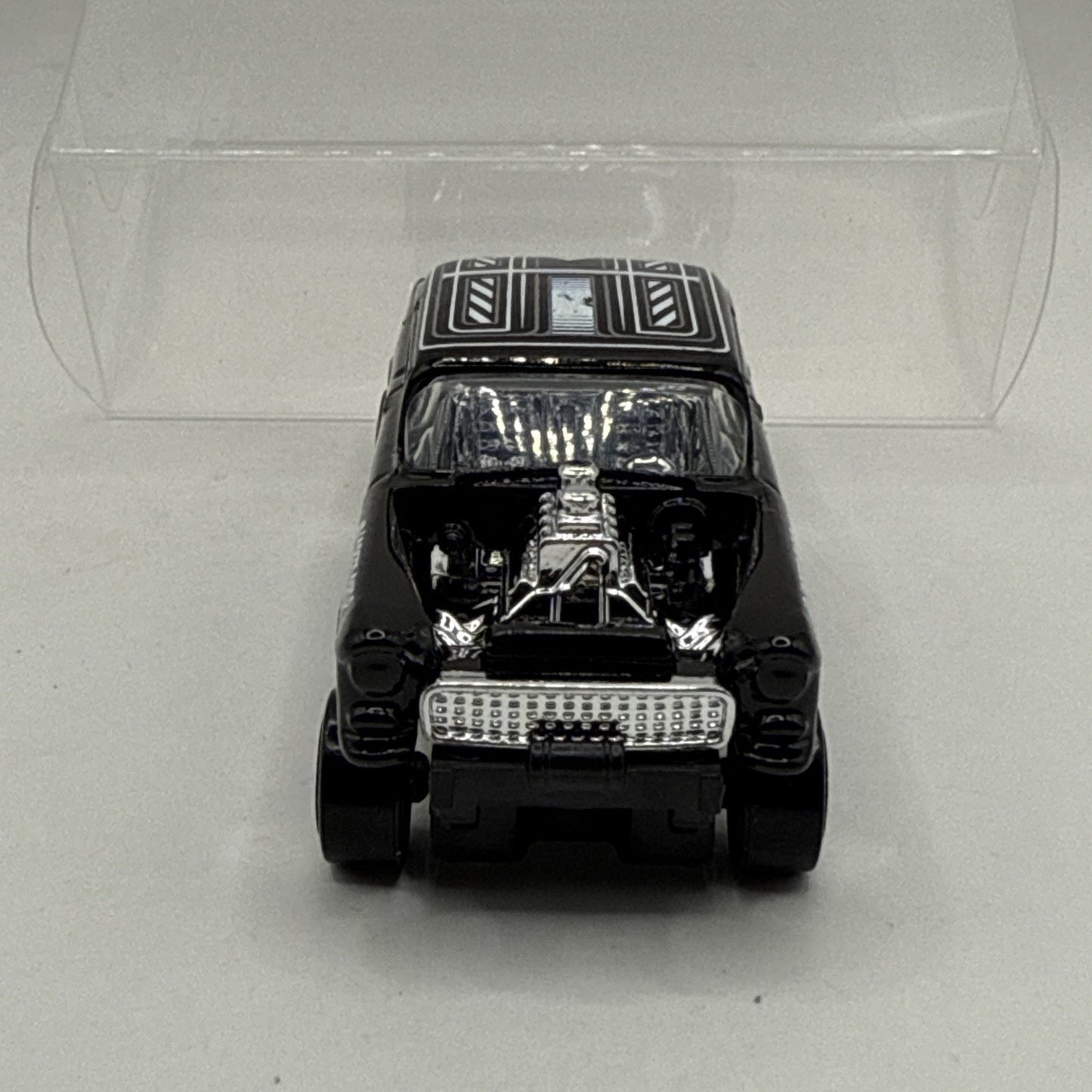 2012 Hot Wheels HW Gasser. 55 Chevy Bel Air Gasser Black 1:64 Scale Toy Car