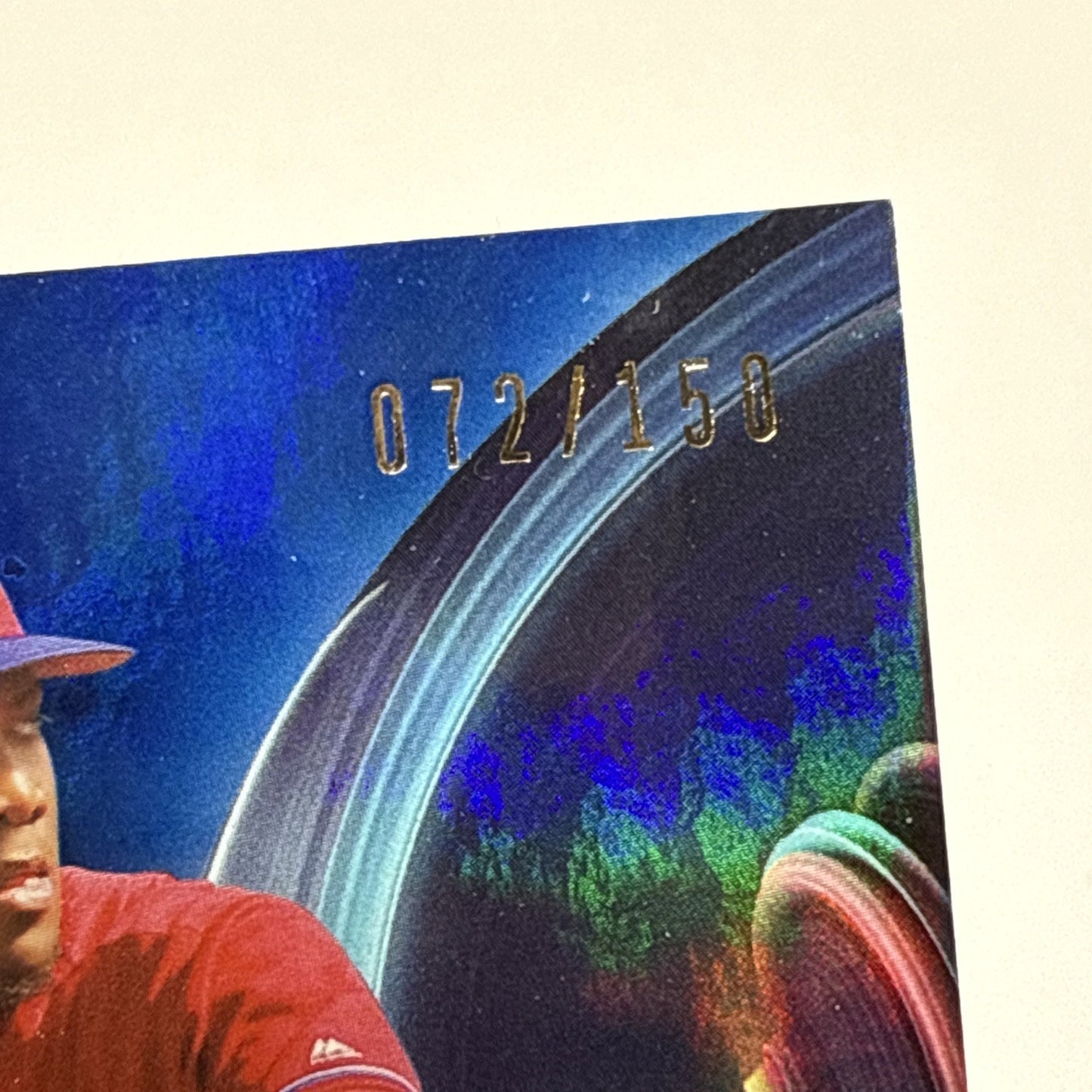 F50703 2018 Bowman Platinum Top Prospects Blue /150 Enyel De Los Santos Phillies