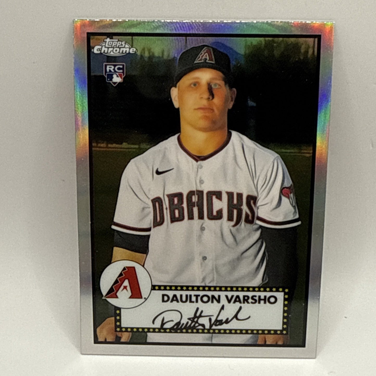 2021 Topps Chrome Platinum Anniversary - Daulton Varsho #21 Refractor (RC)
