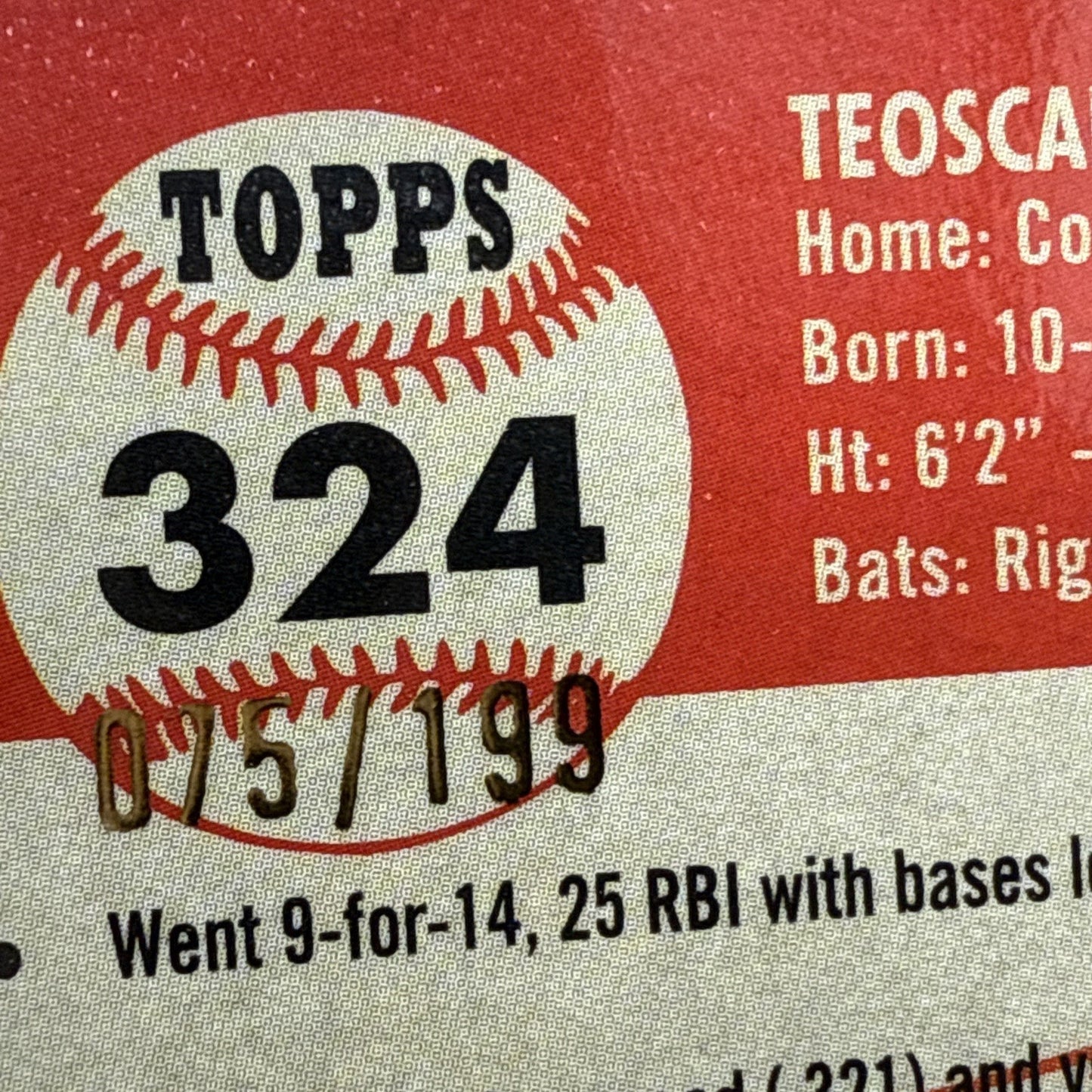 Chrome Platinum Anniversary Blue Mini-Diamond Refractor Teoscar Hernandez /199