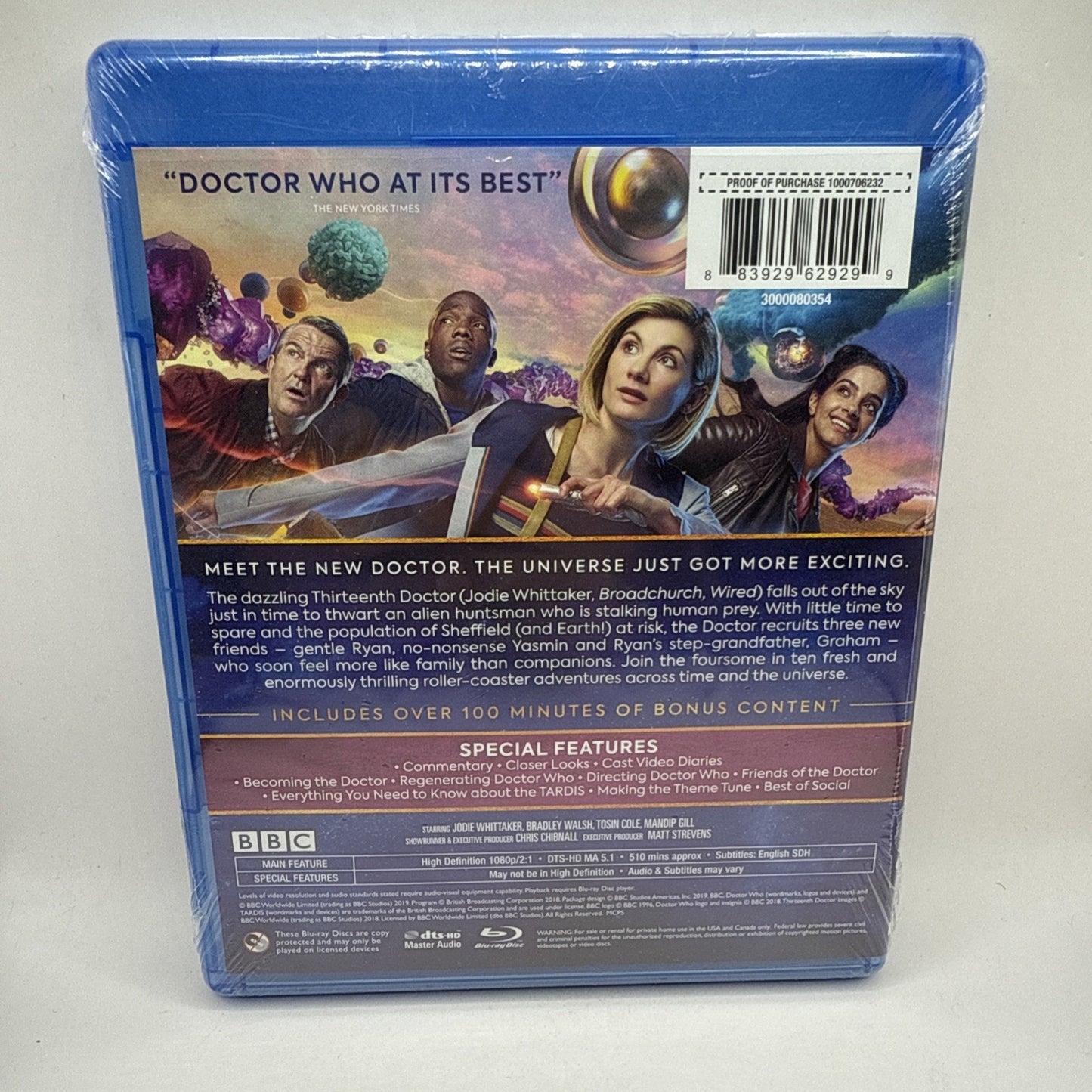 Doctor Who: The Complete Eleventh Series (Blu-ray, 2018 BBC) Brand New, Sealed!