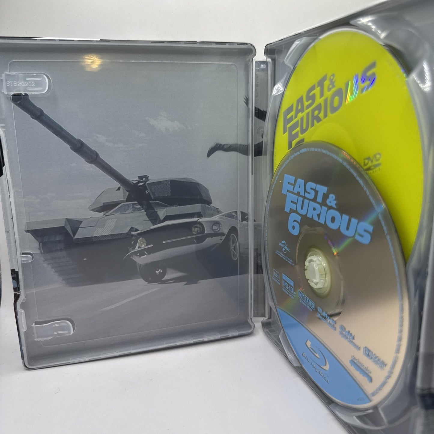 Fast & Furious 6 STEELBOOK DVD Blu-ray Extended Vin Diesel Paul Walker
