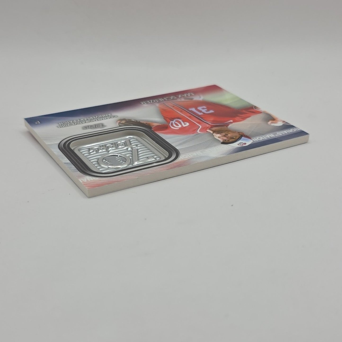 2021 Update Topps 70th Anniversary Manufactured Logo Max Scherzer #T70P-MS Patch