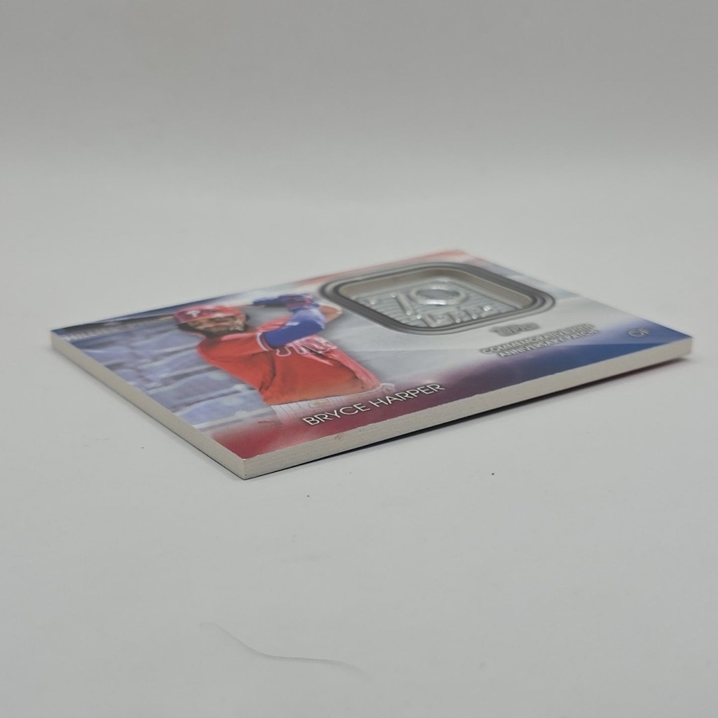 2021 Topps Update Bryce Harper 70th Anniversary Logo Patch #T70P-BH MLB Phillies