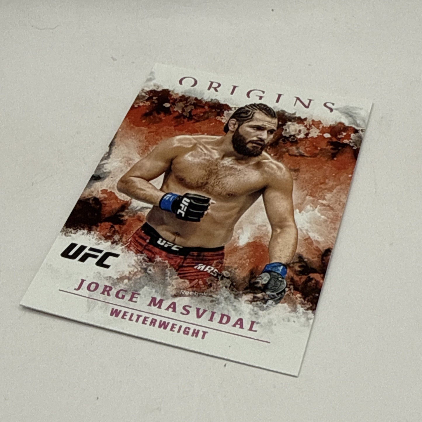 2021 Panini Chronicles Pink Origins UFC #31 JORGE MASVIDAL