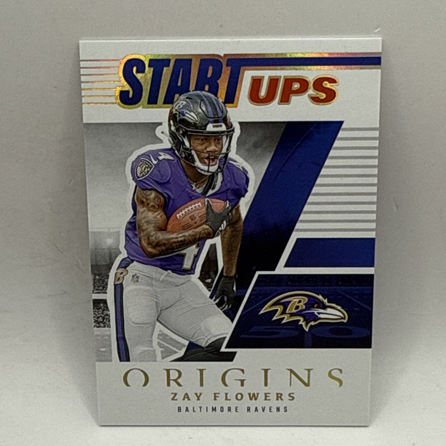 Zay Flowers 2023 Panini Origins Start-Ups RC B #SU-13 Baltimore Ravens