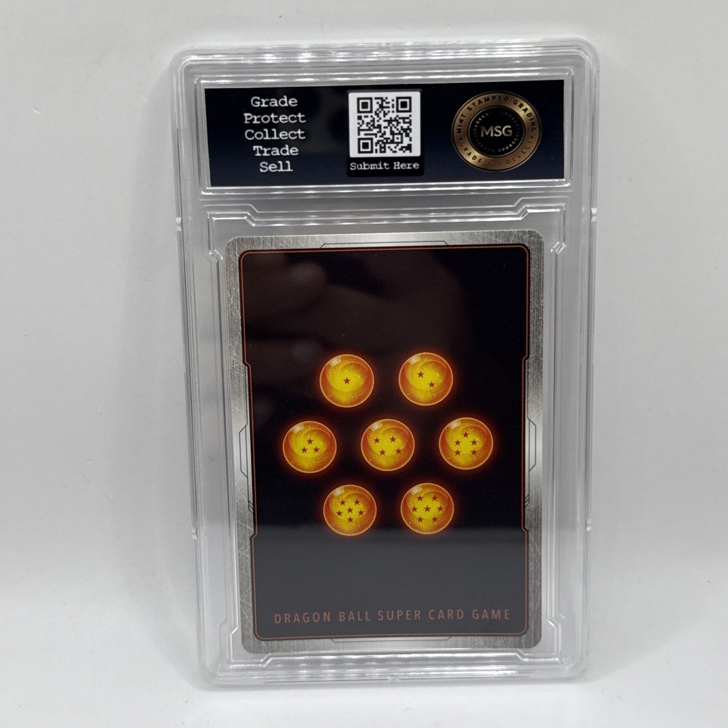 SSB Son Goku, Finishing Blow Foil BT21-103 R Dragon Ball Super Card Graded 10