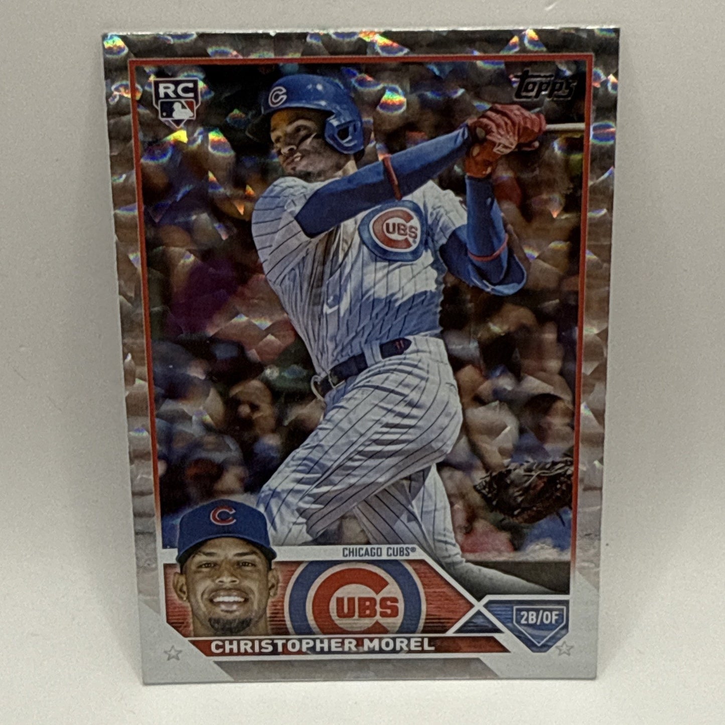 2023 Topps Series 1 CHRISTOPHER MOREL Collectors Super Box Silver Foil Board RC
