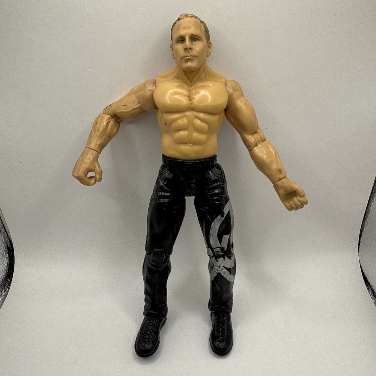 Shawn Michaels WWF 1999 Jakks Pacific Titan Tron WWE Action Figure 7"