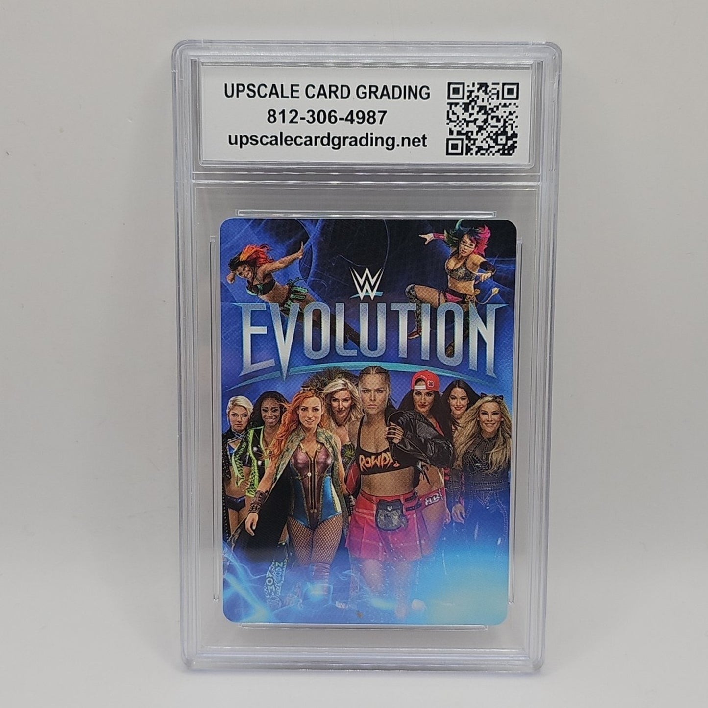 2019 Aquarius WWE Divas Evolution Playing Card Two Paige Graded 9 Mint