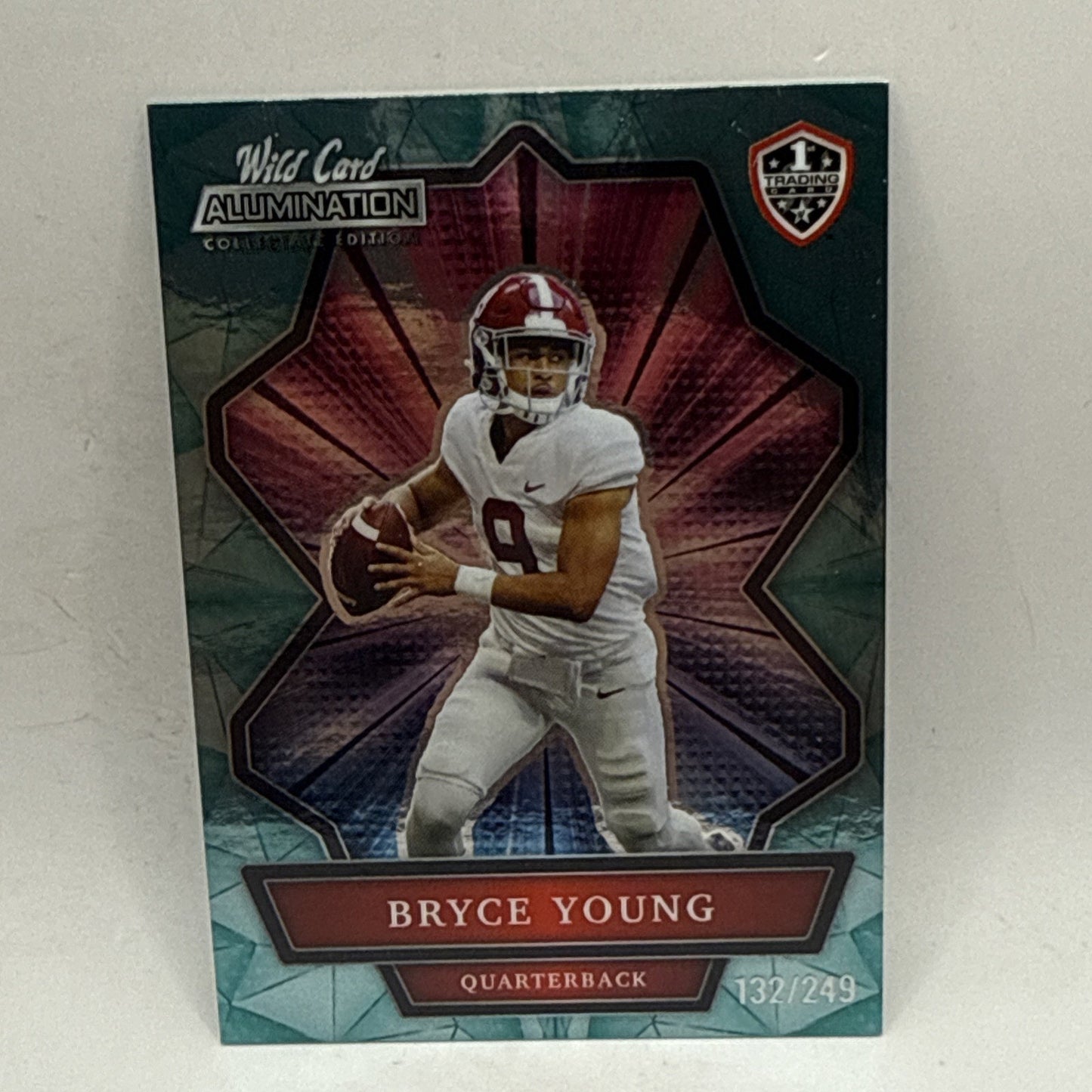 2021 Wild Card Alumination NIL Collegiate Aqua BRYCE YOUNG RC #ANBC-7 /249 SP