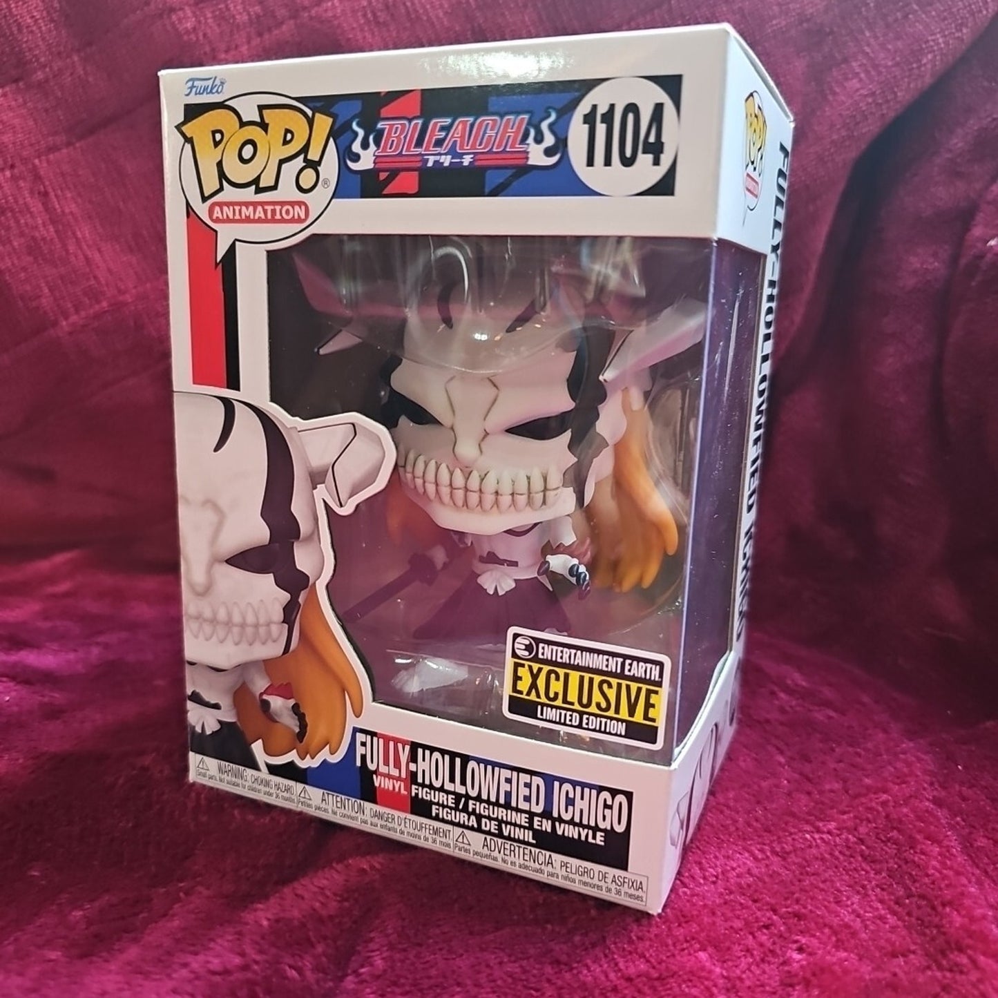 Funko Pop! Bleach Fully-Hollowfied Ichigo #1104 Entertainment Earth Exclusive