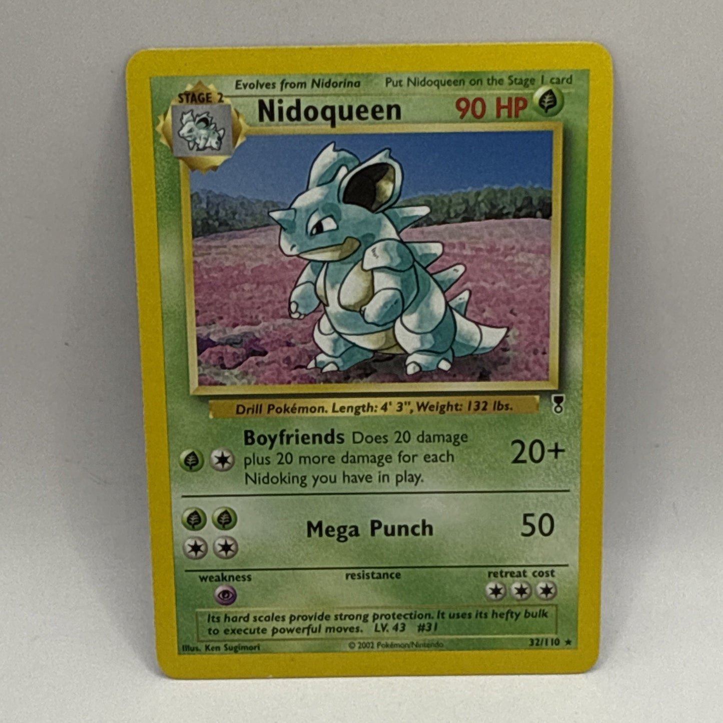 Pokemon Card - Nidoqueen Legendary Collection 32/110 Rare MP Tcg Collectible