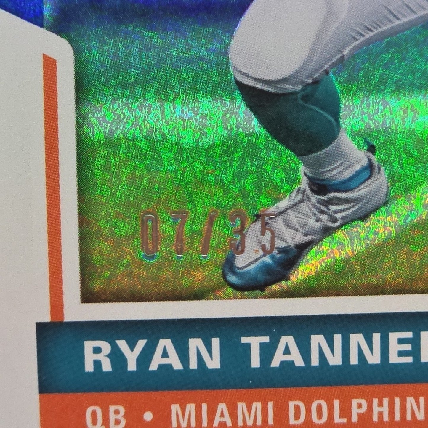 2017 Panini - Score Artists Proof /35 NFL Miami Dolphins Football Card QB