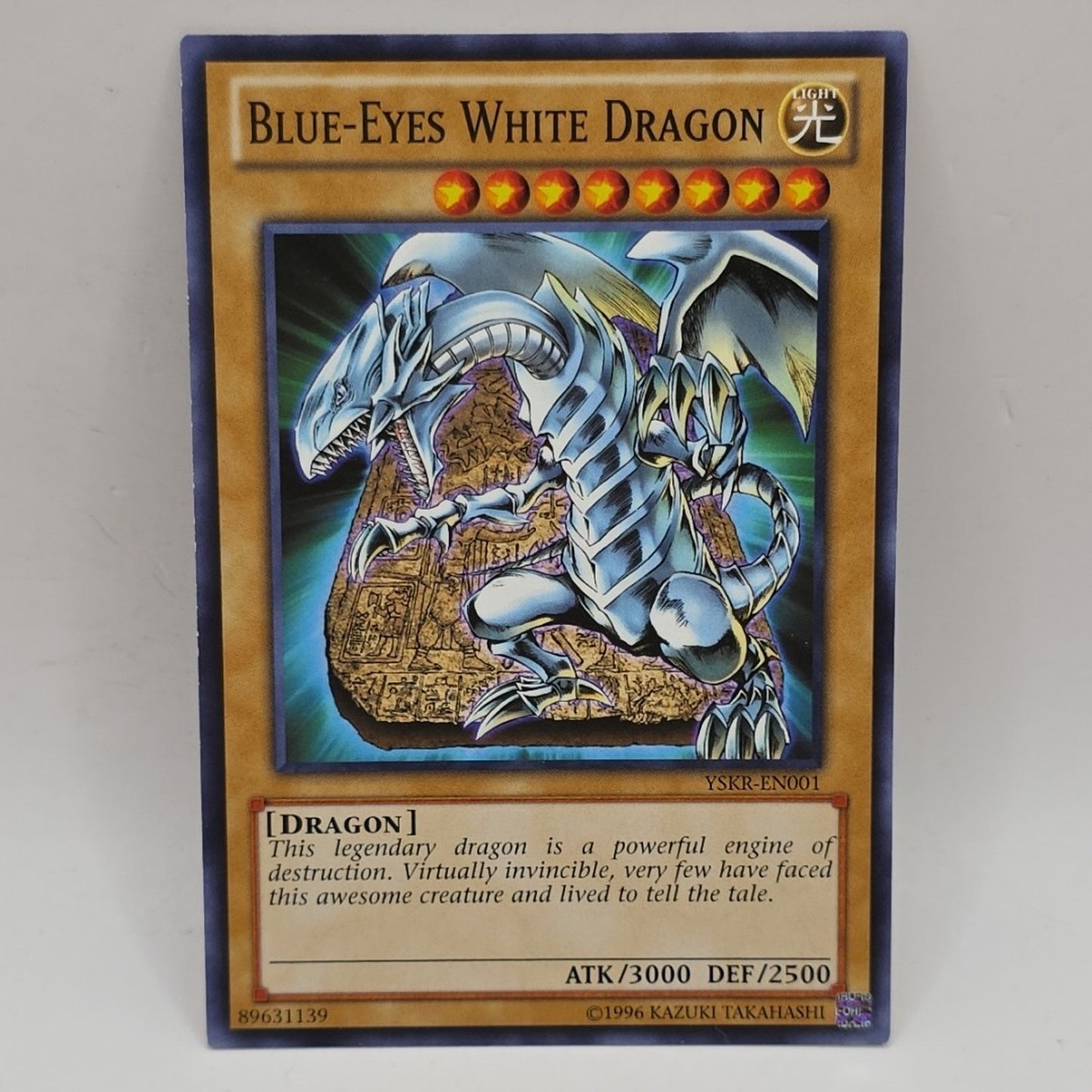 Blue-Eyes White Dragon - YSKR-EN001 - Ultimate Rare - 1st Edition Yugioh