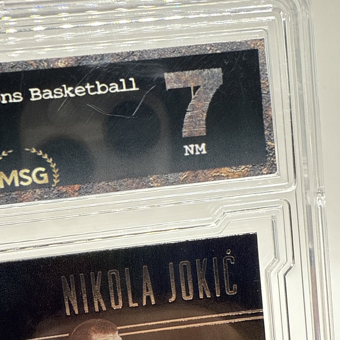 Nikola Jokic 2019-20 Panini Illusions Basketball #60 Denver NUGGETS NBA Graded 7