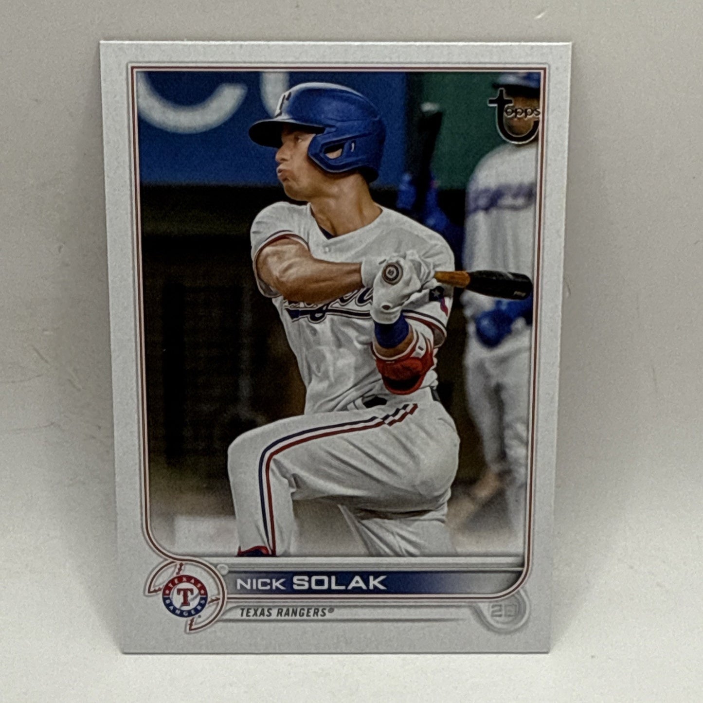 2022 Topps Series 1 Vintage Stock Nick Solak #172 Texas Rangers /99 MLB Rangers