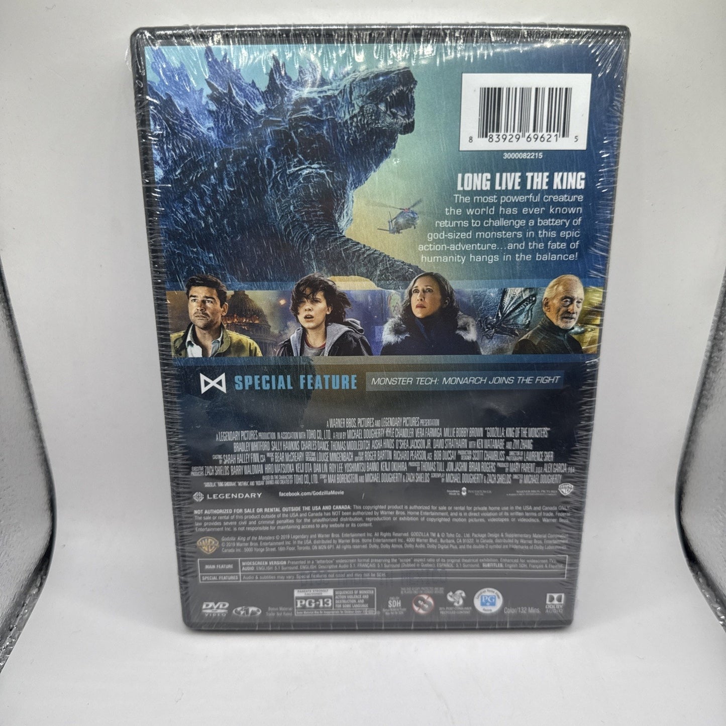 Godzilla: King of the Monsters (DVD, 2019)**Brand New** SEALED Movie