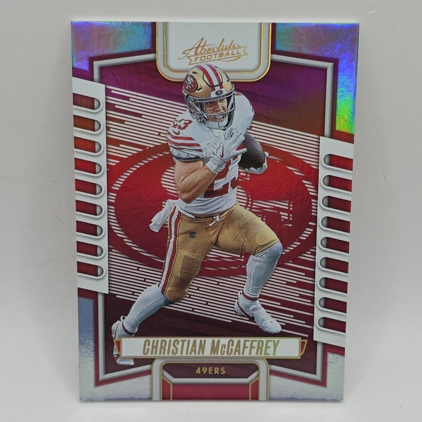 2023 Panini Absolute Christian McCaffrey Silver Hobby San Francisco 49ers #43
